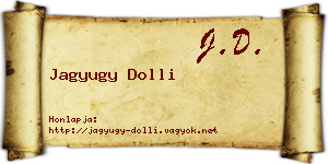 Jagyugy Dolli névjegykártya